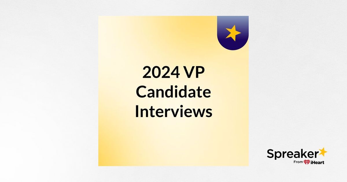 2024 VP Interview Election Full Recording Show 1400x1400 20190801